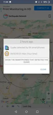 Earthquake Network android App screenshot 9