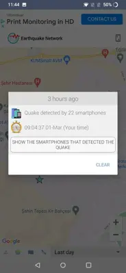 Earthquake Network android App screenshot 8
